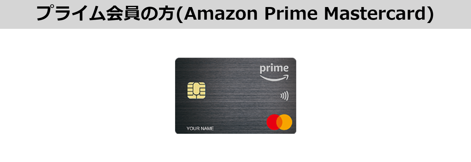 Amazonクレジットカード_AmazonPrime Mastercard