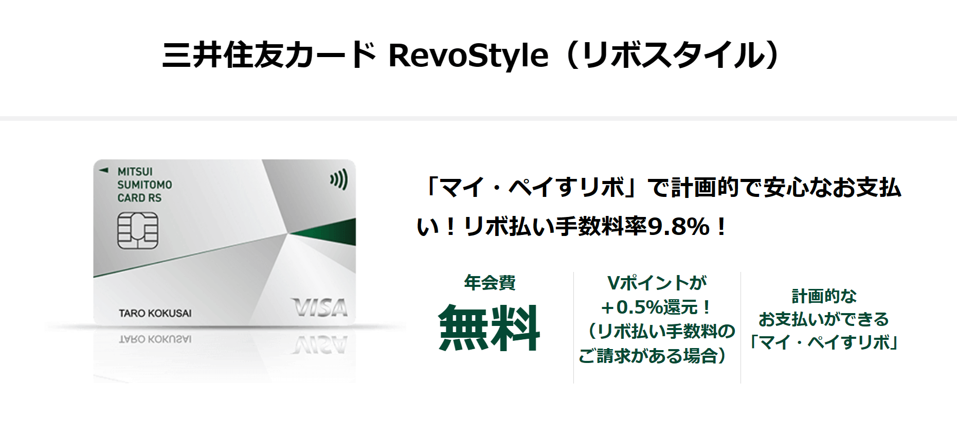 クレジットカード審査_三井住友RevoStyle